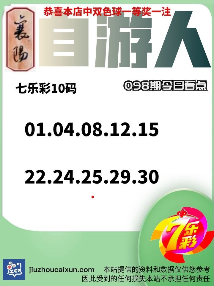 2026.08.26 七乐彩—实时更新